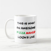 pizzamaker, geweldige koffiemok (Links)