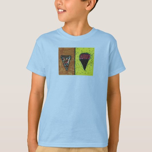 pizzanicecream t-shirt (Voorkant)
