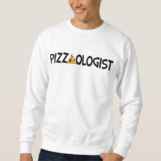 Pizzaoloog - Funny Pizza Trui (Voorkant)
