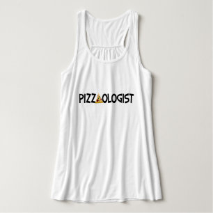 Pizzaoloog - Grappige Pizza Tanktop