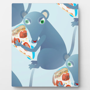 pizzarat fotoplaat