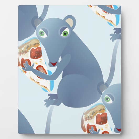 pizzarat fotoplaat (Voorkant)