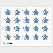 pizzarat ster sticker (Vel)