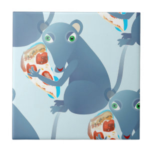 pizzarat tegeltje