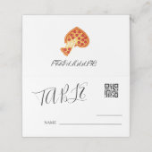 Pizzarestaurant café  plaatskaartje (Buitenkant ongevouwen)