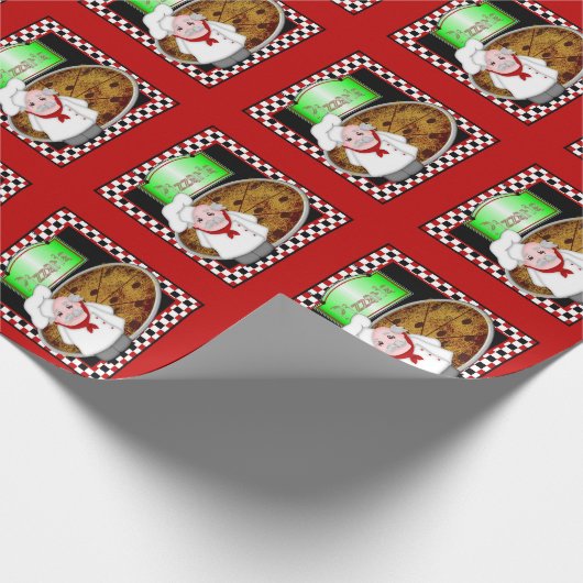 Pizzaria-cadeaupapier Cadeaupapier (Hoek)