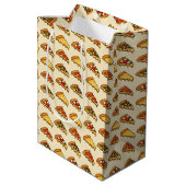 Pizzas Medium Cadeauzakje (Achterkant Gekanteld)