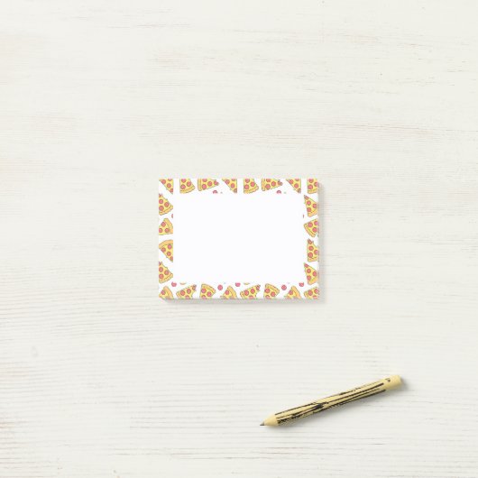Pizzas Post-it® Notes (Op bureau)