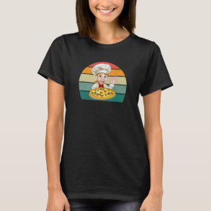 Pizzas Salami Ham Champignon Tomaat Italië Oven Pi T-shirt