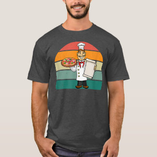 Pizzas Salami Ham paddenstoel Tomato Italy Oven Pi T-shirt