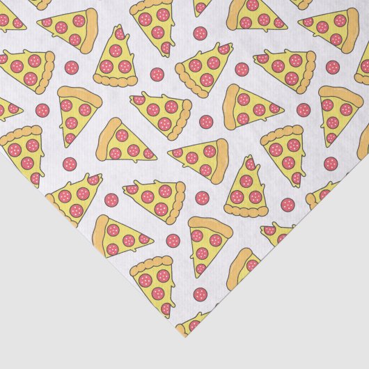 Pizzas Tissuepapier (Detail)