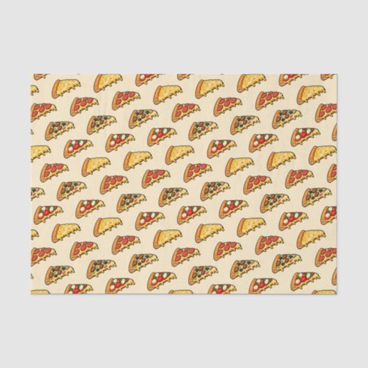 Pizzas Tissuepapier (Voorkant)