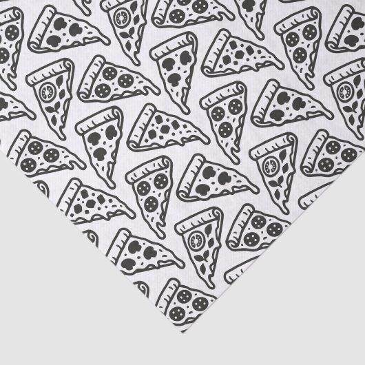 Pizzas Tissuepapier (Detail)