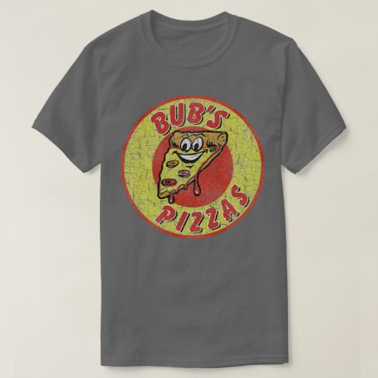 Pizza's van de doden t-shirt (Design voorkant)