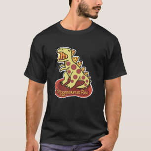 Pizzasaurus Rex pizza en dinosaurus T-shirt