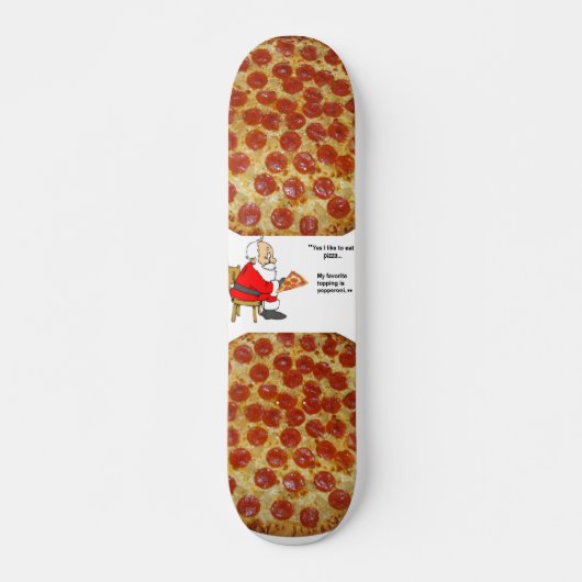 pizzaschaats skateboard (Voorkant)