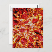 Pizzaschilderij Briefkaart (Voorkant / Achterkant)