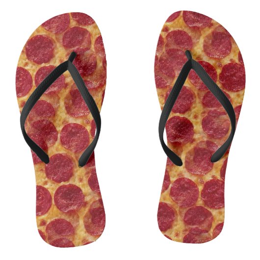 pizzaschoenen sandalen teenslippers (Voetbed)