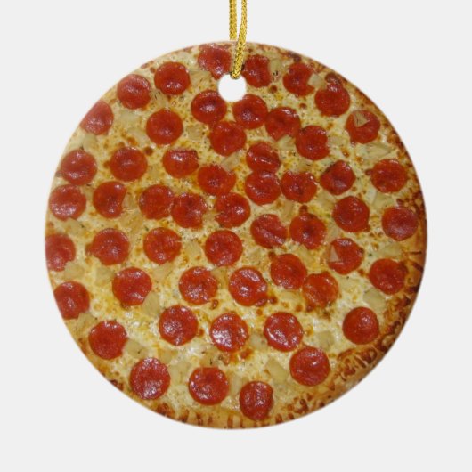 pizzasierampje keramisch ornament (Voorkant)