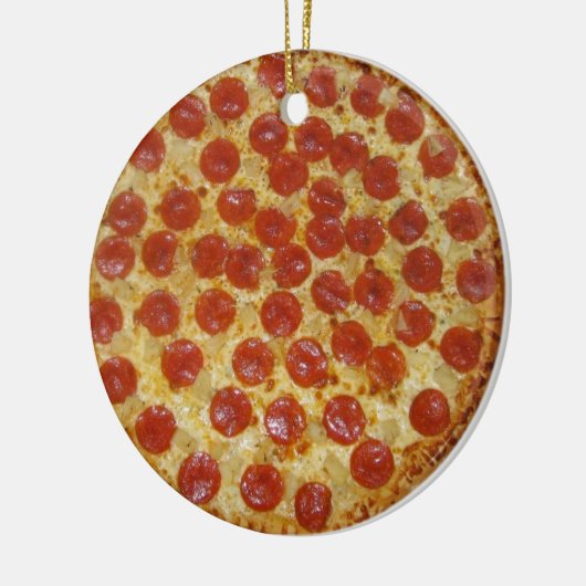 pizzasierampje keramisch ornament (Links)