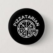Pizzatarian Pizza Ronde Button 5,7 Cm (Voorkant)