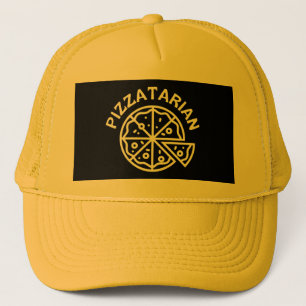 Pizzatarian Pizza T-shirt Trucker Pet