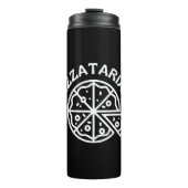 Pizzatarian Pizza Thermosbeker (Voorkant)