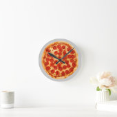 pizzatijd! ronde klok (Huis)