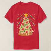 Pizzatree Ugly KerstSweater T-shirt (Design voorkant)