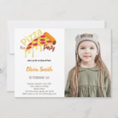  pizzauitnodigingen voor kinderen kaart (Voorkant)