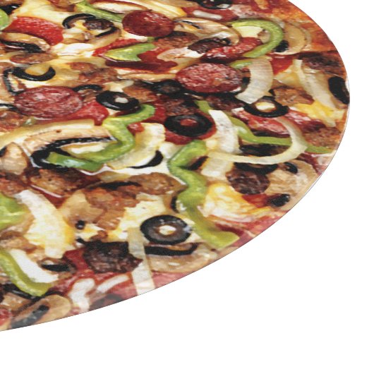 Pizzawith the Works Snijplank (Hoek)