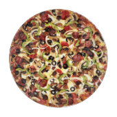 Pizzawith the Works Snijplank (Voorkant)