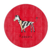 Pizzebra Pizza Zebra Cutting Board Snijplank (Voorkant)