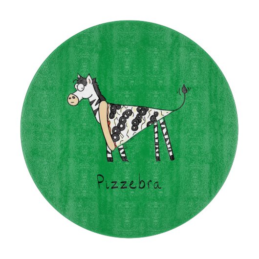 Pizzebra Pizza Zebra Cutting Board Snijplank (Voorkant)