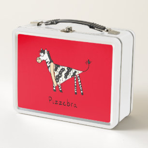 Pizzebra Pizza Zebra Lunch Box
