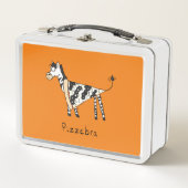 Pizzebra Pizza Zebra Lunch Box (Voorkant)