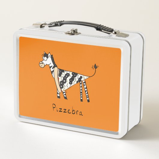 Pizzebra Pizza Zebra Lunch Box (Voorkant)