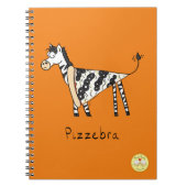Pizzebra Pizza Zebra Notitieboek (Voorkant)