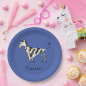Pizzebra Pizza Zebra papier Borden Papieren Bordje (Feest)