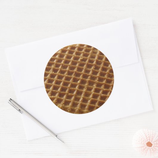 Pizzelle Cookie Sticker (Envelop)