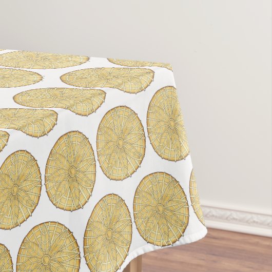 Pizzelle Italiaanse bakkerij Waffle Cookie Pasticc Tafelkleed (Voorbeeld)