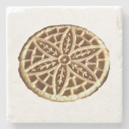 Pizzelle Stenen Onderzetter