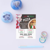 Pizzeria Bedrijf Flyer (Enkel)