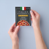 Pizzeria Business Flyer (Hand)
