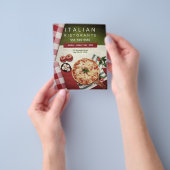 Pizzeria Business Flyer (Hand)
