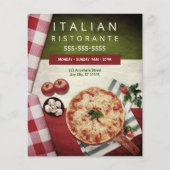 Pizzeria Business Flyer (Voorkant)