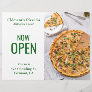Pizzeria Grand Opening Flyer