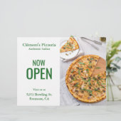 Pizzeria Grand Opening Flyer (Staand voorkant)