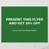 Pizzeria Grand Opening Flyer (Achterkant)