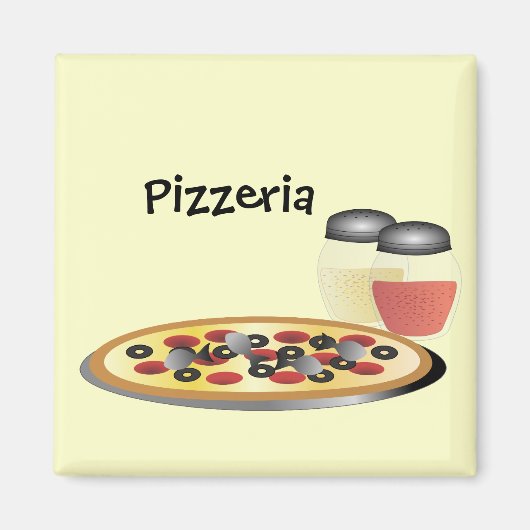 Pizzeria Magnet (Voorkant)